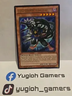 YUGIOH ASSAULT BLACKWING KUNAI THE DRIZZLE RARE DOCS 1ST EDITION LIGHT PLAYED - Image 1
