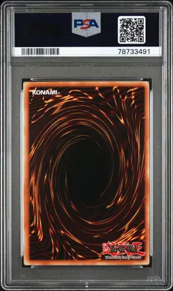 Yugioh Odin, Father of the Aesir STOR-EN040 Ghost Rare PSA 9 - Image 2