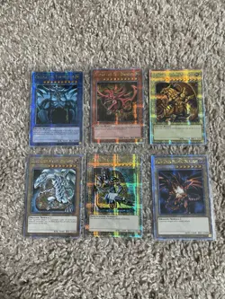 YuGiOh LC01 Quarter Century Secret Rare Complete Set Of 6 25th Anniversary Promo - Image 1