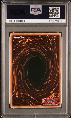 Yugioh Odin, Father of the Aesir STOR-EN040 Ghost Rare PSA 8 - Image 2