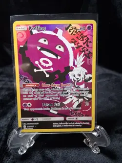 Pokemon Card - Koffing Cosmic Eclipse 243/236 Secret Rare Full Art SM Holo - Image 1