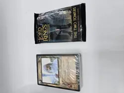 LORD OF THE RINGS TCG TWO TOWERS DELUXE STARTER With Sealed Packs - Trading Card - Image 4