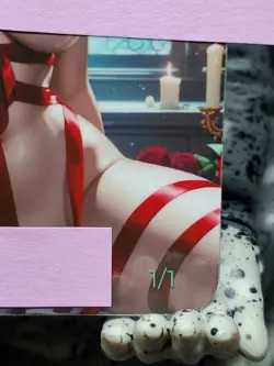 1/1 Only 1 Made Misty Ribbons Pokemon Spicy Topless Lonestar Customs Waifu Card - Image 4