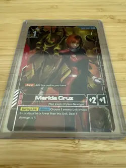 Gundam Card Game, Marida Cruz GD01-093 R+, Alternate Art, Newtype Rising, Foil - Image 1
