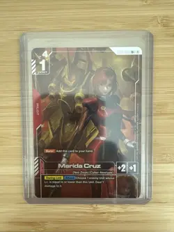Gundam Card Game, Marida Cruz GD01-093 R+, Alternate Art, Newtype Rising, Foil - Image 2