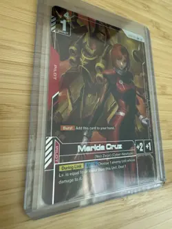 Gundam Card Game, Marida Cruz GD01-093 R+, Alternate Art, Newtype Rising, Foil - Image 3