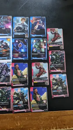 Gundam Card Game C Lot. 31 Common Cards. - Image 5