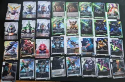 Gundam Card Game C Lot. 32 Common Cards. - Image 1
