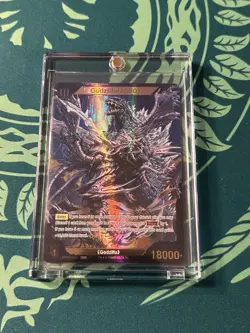 Godzilla 2000 EBP01-042+ SSP Textured Foil Godzilla Card Game 1st Edition - Image 1