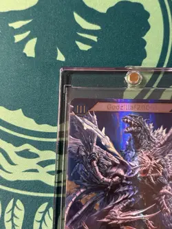 Godzilla 2000 EBP01-042+ SSP Textured Foil Godzilla Card Game 1st Edition - Image 4