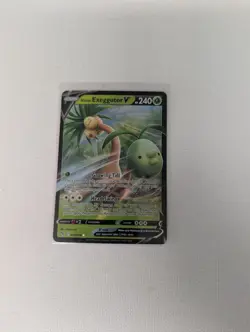 Alolan Exeggutor V Pokemon Card 240 HP Basic 005/078 - Image 2