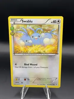 Pokemon TCG Card 2016 XY Generations Radiant Collection Swablu RC23/RC32 - Image 1