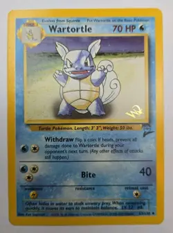 Pokemon Wartortle Base Set 2 Stamped W/063/130 WOTC Promo Card - Image 1