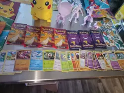 Pokemon card and toy lot Pikachu Mewtwo exc. - Image 2