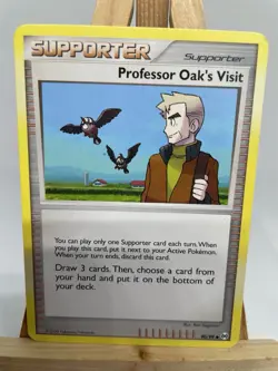 Professor Oak's Visit - Vintage Rare - Arceus - Pokemon Card - 90/99 - Image 1