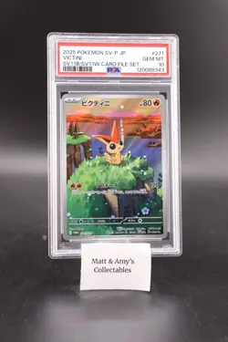 PSA 10 Victini AR Promo 271/SV-P sv11B Pokemon Black & White Limited Card #271 - Image 1