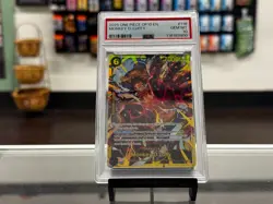 Monkey.D.Luffy OP10-118 SEC Royal Blood Foil One Piece Card Game PSA 10 - Image 1
