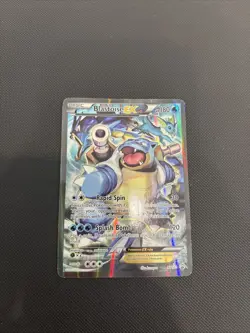Pokemon Blastoise EX XY122 XY Promos Holo Full Art Card - Image 1