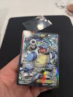 Pokemon Blastoise EX XY122 XY Promos Holo Full Art Card - Image 4