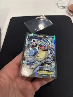 Pokemon Blastoise EX XY122 XY Promos Holo Full Art Card - Image 5