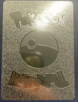 Custom Pokemon Gold Foil Card Mewtwo GX Fan Art Card - Image 3