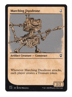 MTG-Marching Duodrone-Battle for Baldur's Gate-321-Near Mint-NonFoil - Image 1