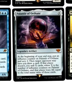 1x Palantir of Orthanc Lord of the Rings Tales of Middle Earth mtg - Image 1