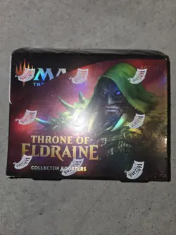 MTG Throne of Eldraine Collector Booster Box - Sealed Magic Great Condition - Image 1