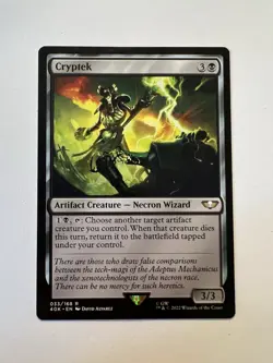 Cryptek - MTG 40k Universes Beyond: Warhammer 40,000 - NM - Image 1
