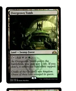 1x Overgrown Tomb Guilds of Ravnica mtg - Image 1