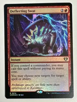 MTG Deflecting Swat #0214 Foil Rare NM - Image 1
