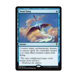 WOTC MTG Commander 2016 Swan Song (R) NM - Image 1