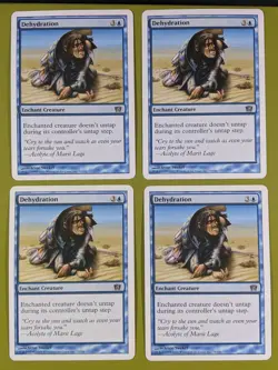 Dehydration x4 Eighth Edition 8th 4x Playset Magic the Gathering MTG - Image 1