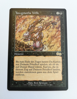 MTG | Yawgmoths Wille | Yawgmoth's Will | German | Urza's Saga | VG-EX - Image 1