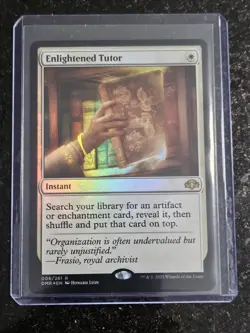 MTG Magic the Gathering Enlightened Tutor Dominaria Remastered - Image 1