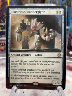 MTG, Illustrious Wanderglyph (#0009), Lost Caverns of Ixalan, Non Foil, NM, Rare - Image 1