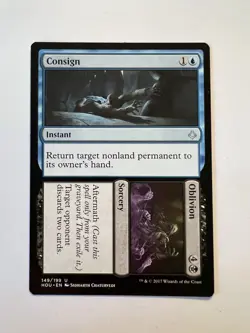 Consign / Oblivion - MTG Hour of Devastation - NM - Image 1