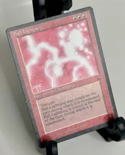 Vintage Ball Lightning NM MTG The Dark Regular - Image 3