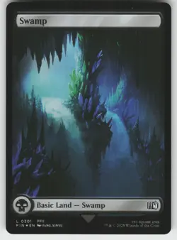 Swamp (0301) Foil L FINAL FANTASY 301 MTG - Image 1