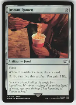 Instant Ramen Foil C FINAL FANTASY 259 MTG - Image 1