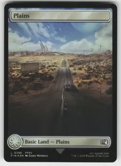 Plains Foil L FINAL FANTASY 296 MTG - Image 1