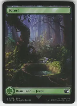 Forest (0306) Foil L FINAL FANTASY 306 MTG - Image 1