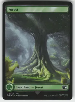 Forest (0307) Foil L FINAL FANTASY 307 MTG - Image 1