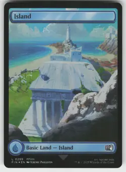 Island (0299) Foil L FINAL FANTASY 299 MTG - Image 1