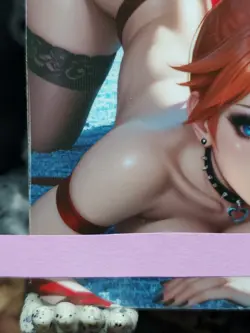 1/1 Only 1 Made Misty Butt Pokemon Spicy Topless Lonestar Customs Waifu Card - Image 3
