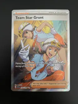 [NM] Pokemon - Team Star Grunt 242/198 - Scarlet & Violet Base - English - Image 1