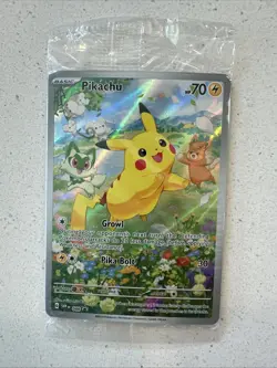 Pikachu SVP 088 - SEALED - S&V Black Star Promo (4 Cards) - Pokemon TCG - Image 1