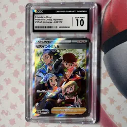 CGC 10 Friends in Hisui Pokemon (2022) Japanese VSTAR Universe 249/172 - Image 1