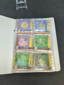 1999 Pokemon Artbox Action Flipz Premier Edition Complete Set Of 1-40 W/ Binder - Image 5
