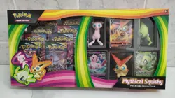 Pokemon TCG Mythical Squishy Premium Collection Box Sealed Evolving Skies 820650809736 - Image 1